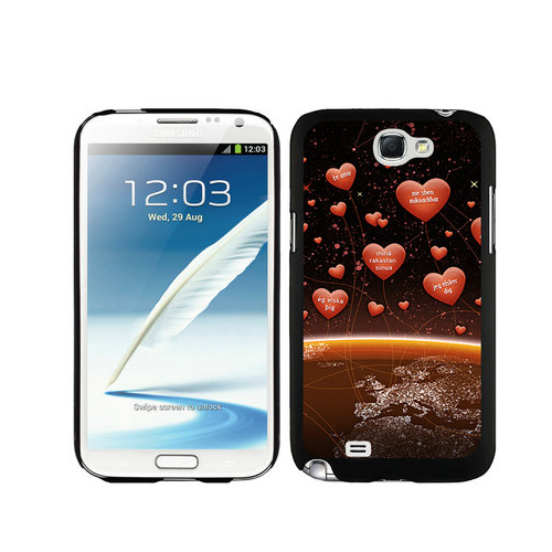 Valentine Balloon Samsung Galaxy Note 2 Cases DNO | Women - Click Image to Close